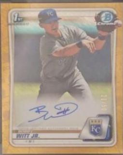 Bobby Witt Jr. [Gold Shimmer] #CPA-BWJ
