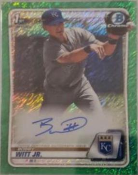 Bobby Witt Jr. [Green Refractor] #CPA-BWJ