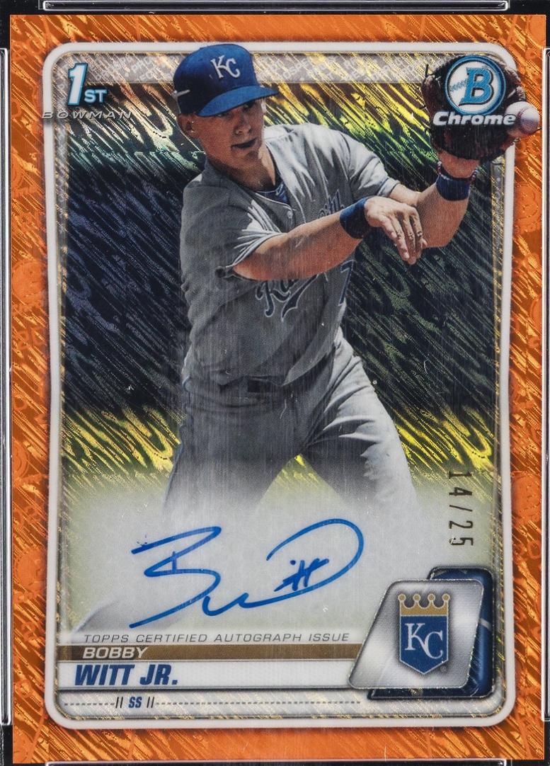 Bobby Witt Jr. [Orange Shimmer] #CPA-BWJ