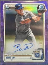 Bobby Witt Jr. [Purple Refractor] #CPA-BWJ