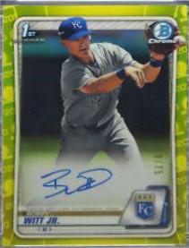 Bobby Witt Jr. [Yellow Refractor] #CPA-BWJ