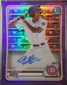 Brennen Davis [Purple Refractor] #CPA-BD