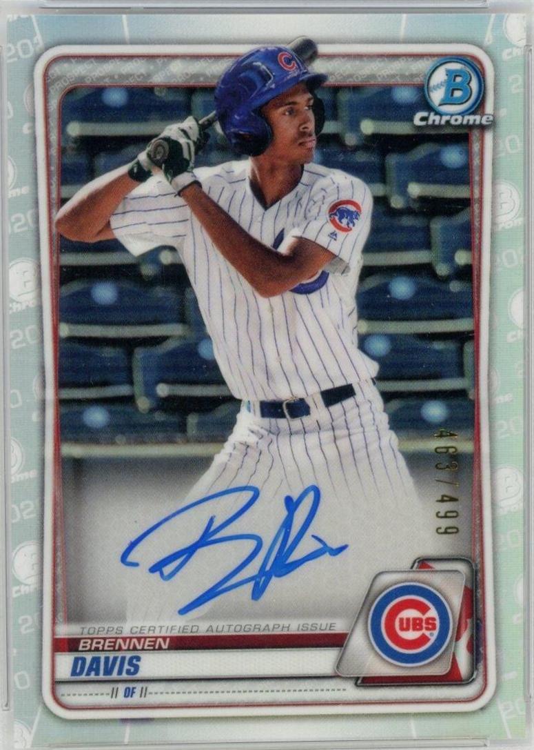 Brennen Davis [Refractor] #CPA-BD
