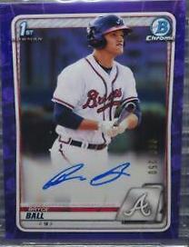 Bryce Ball [Purple Refractor] #CPA-BBA