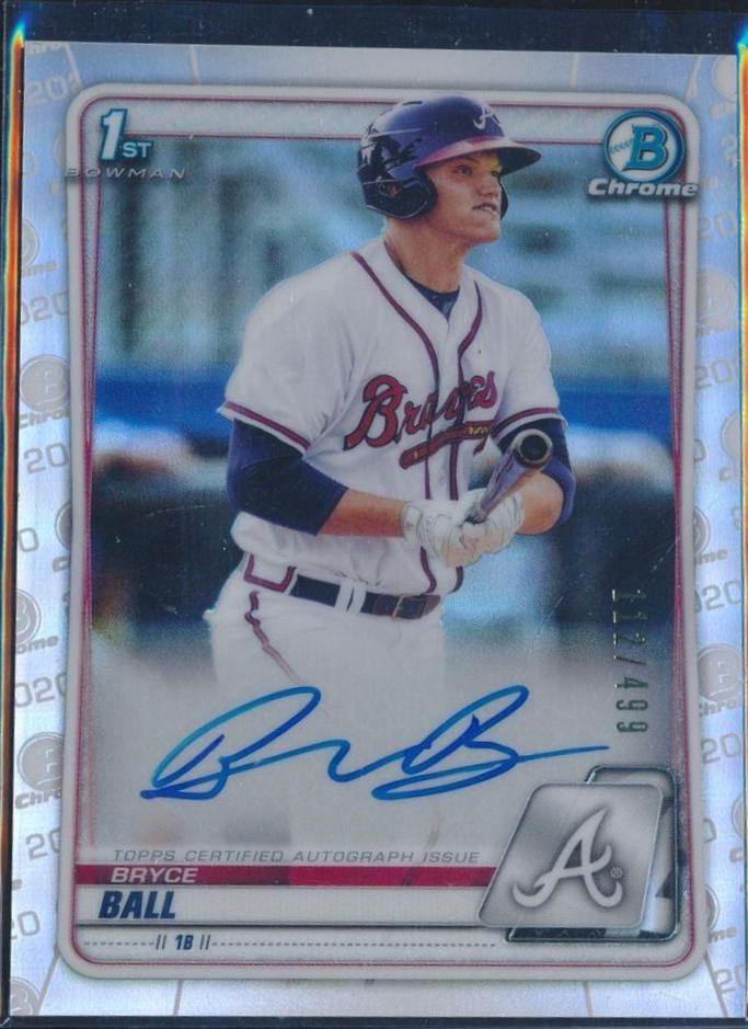Bryce Ball [Refractor] #CPA-BBA