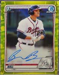 Bryce Ball [Yellow Refractor] #CPA-BBA
