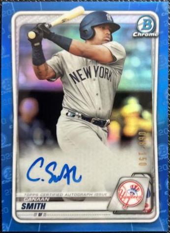 Canaan Smith [Blue Refractor] #CPA-CS