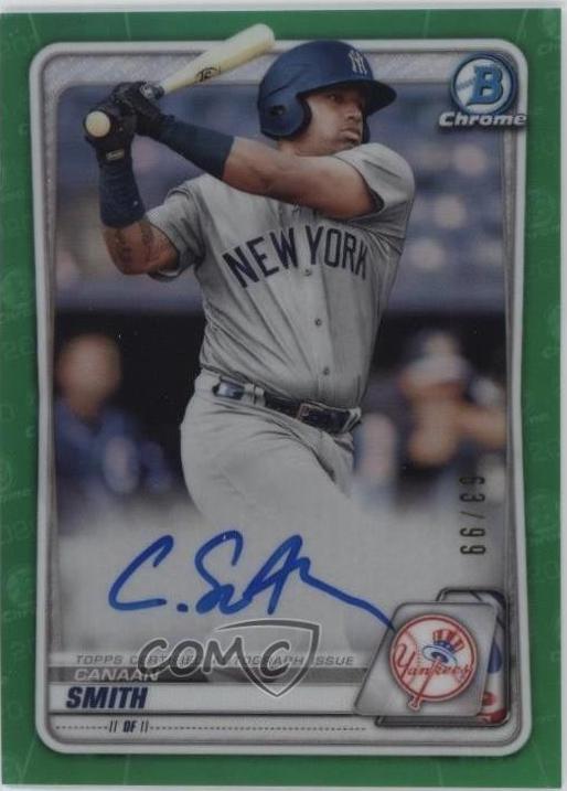 Canaan Smith [Green Refractor] #CPA-CS