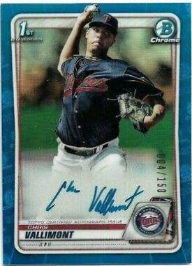 Chris Vallimont [Blue Refractor] #CPA-CV