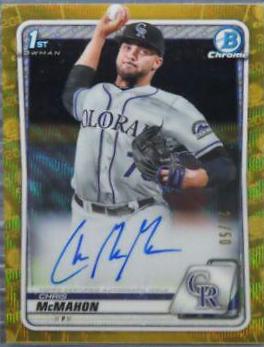 Chris Vallimont [Gold Refractor] #CPA-CV