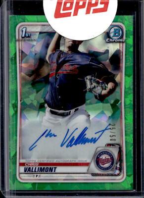 Chris Vallimont [Green Refractor] #CPA-CV
