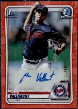 Chris Vallimont [Orange Refractor] #CPA-CV