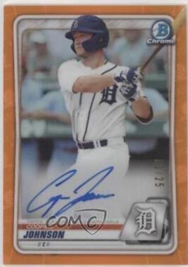 Cooper Johnson [Orange Refractor] #CPA-CJ