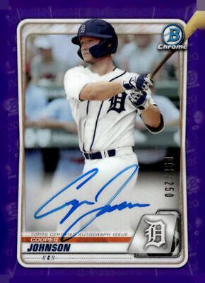 Cooper Johnson [Purple Refractor] #CPA-CJ