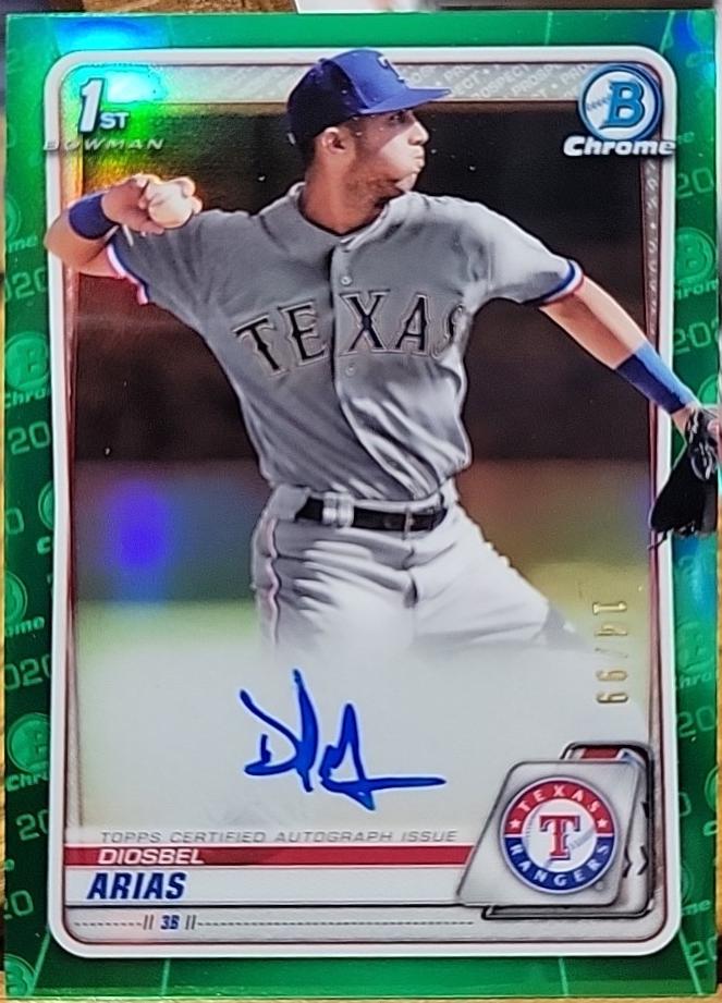 Diosbel Arias [Green Refractor] #CPA-DA