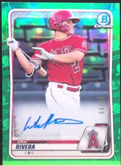 Erik Rivera [Green Refractor] #CPA-ERI