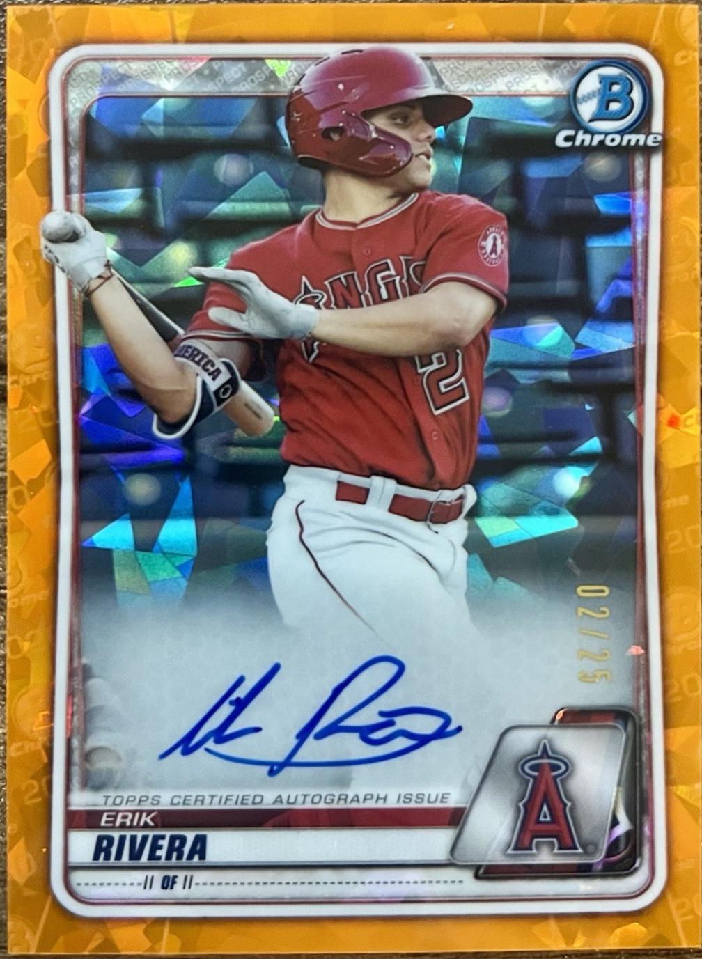 Erik Rivera [Orange Refractor] #CPA-ERI