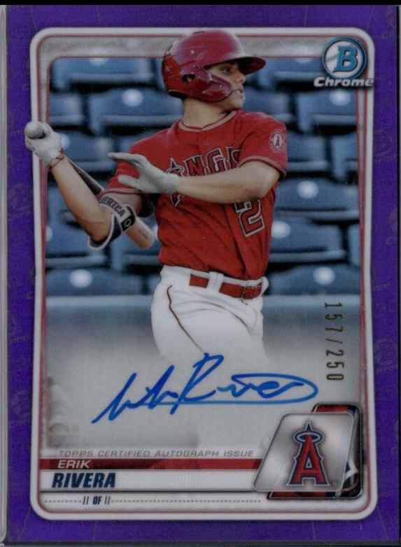 Erik Rivera [Purple Refractor] #CPA-ERI