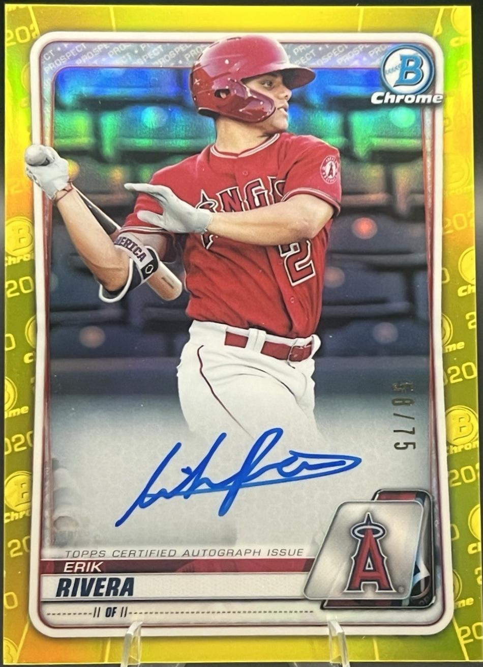 Erik Rivera [Yellow Refractor] #CPA-ERI