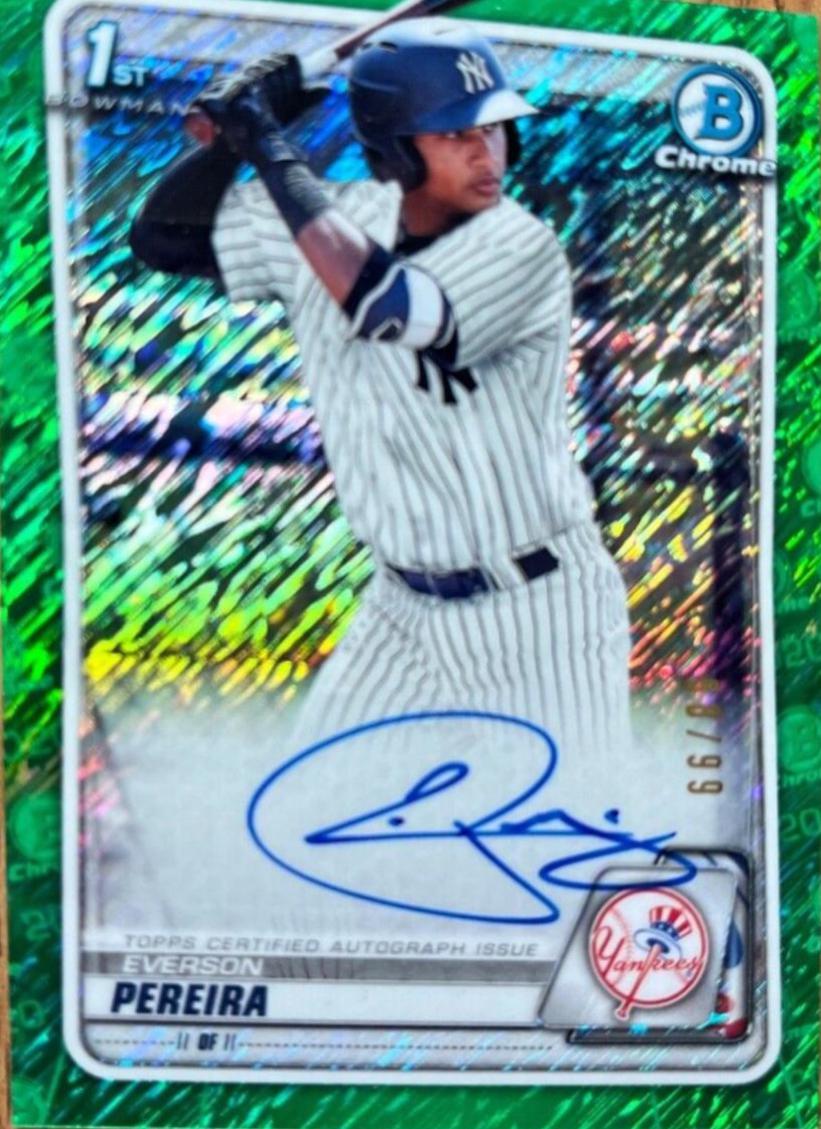 Everson Pereira [Green Refractor] #CPA-EP