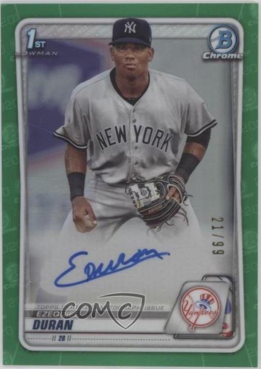 Ezequiel Duran [Green Refractor] #CPA-ED