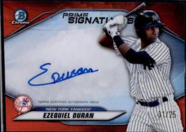Ezequiel Duran [Orange Refractor] #CPA-ED