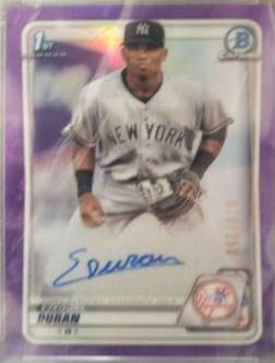 Ezequiel Duran [Purple Refractor] #CPA-ED