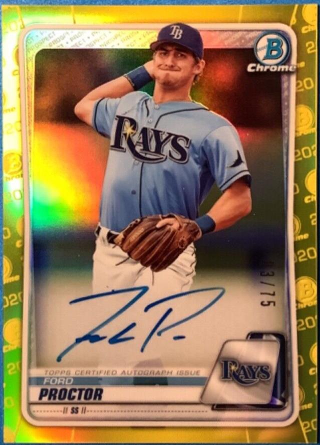 Ford Proctor [Yellow Refractor] #CPA-FP