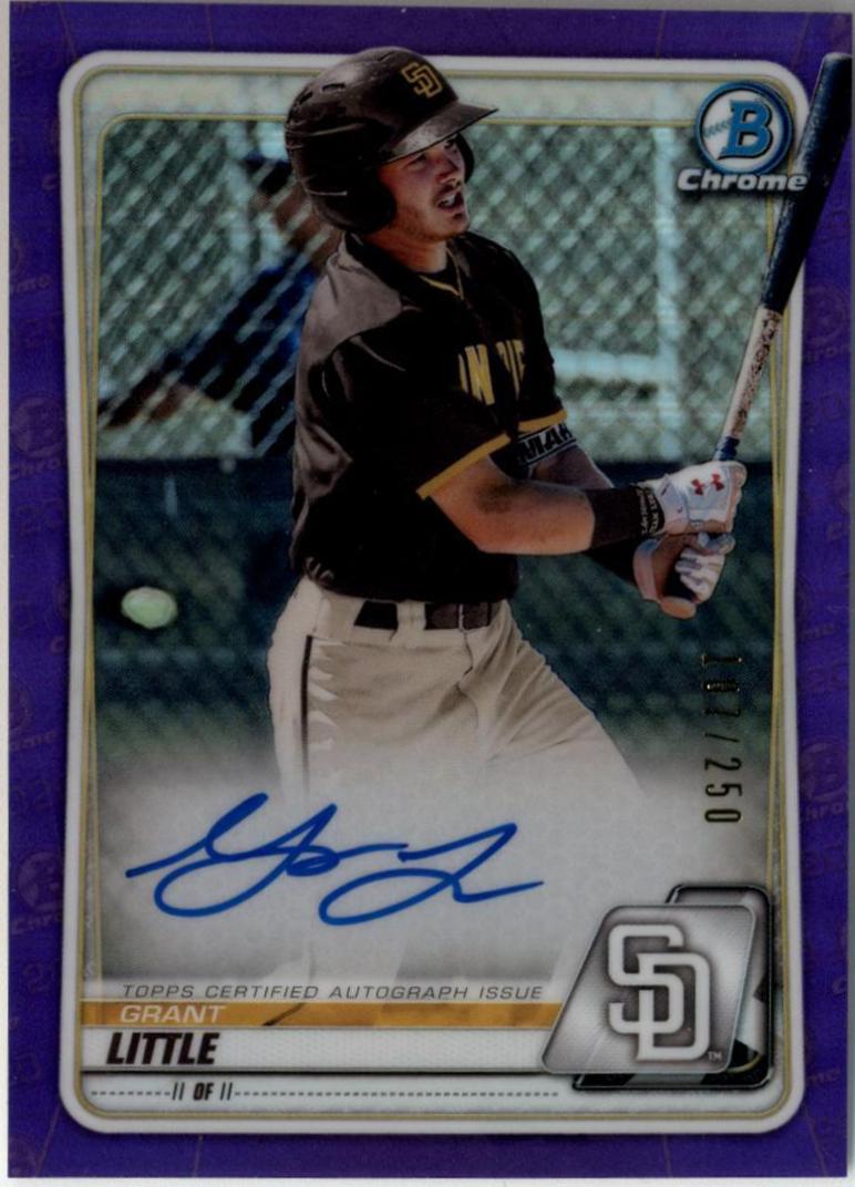 Grant Little [Purple Refractor] #CPA-GL