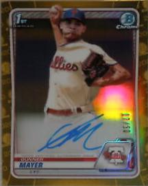 Gunner Mayer [Gold Refractor] #CPA-GMA