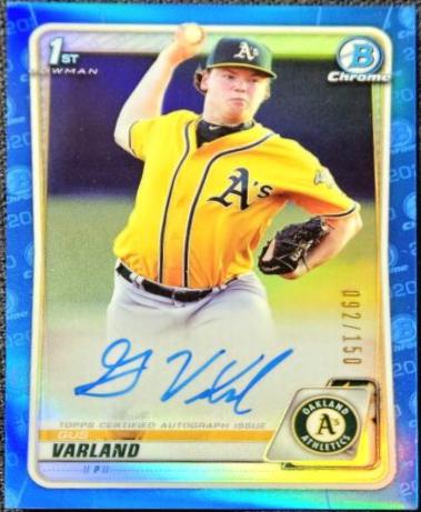 Gus Varland [Blue Refractor] #CPA-GV