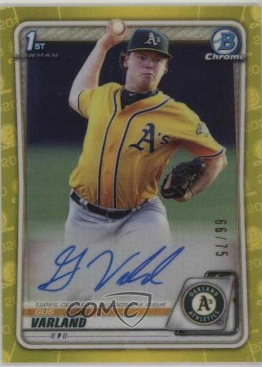 Gus Varland [Yellow Refractor] #CPA-GV