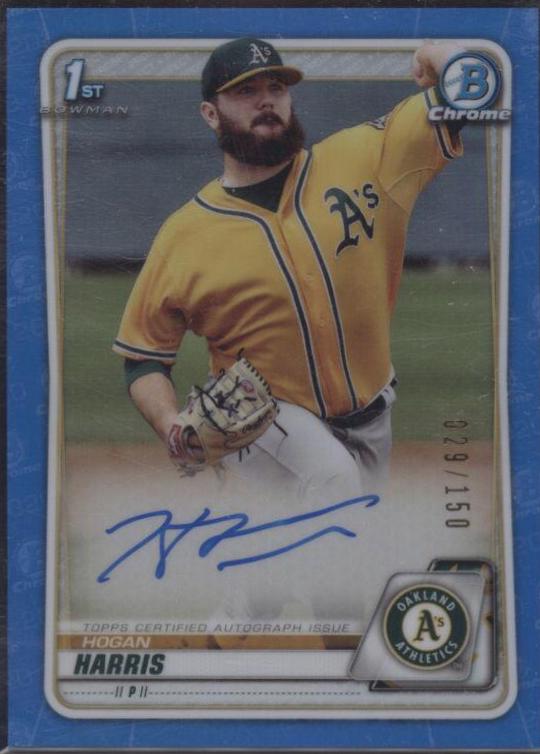 Hogan Harris [Blue Refractor] #CPA-HH
