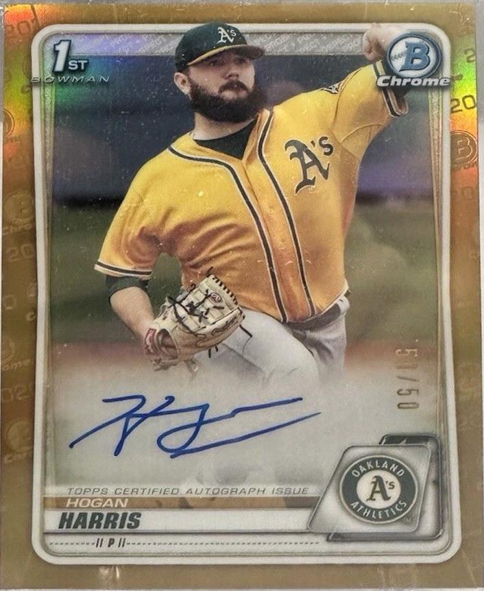 Hogan Harris [Gold Refractor] #CPA-HH