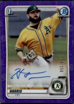 Hogan Harris [Purple Refractor] #CPA-HH