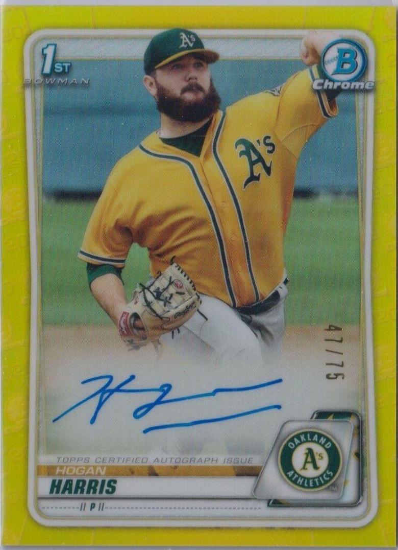 Hogan Harris [Yellow Refractor] #CPA-HH