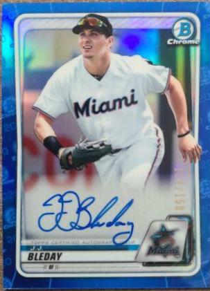J.J. Bleday [Blue Refractor] #CPA-JJB