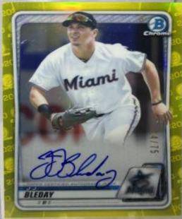 J.J. Bleday [Yellow Refractor] #CPA-JJB