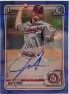 Jackson Rutledge [Blue Refractor] #CPA-JR