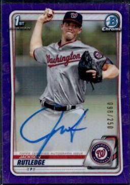 Jackson Rutledge [Purple Refractor] #CPA-JR
