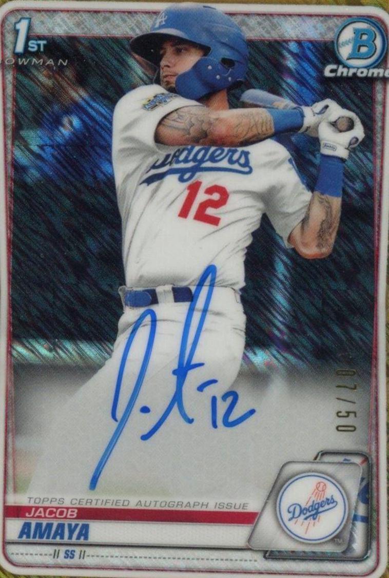 Jacob Amaya [Gold Refractor] #CPA-JA