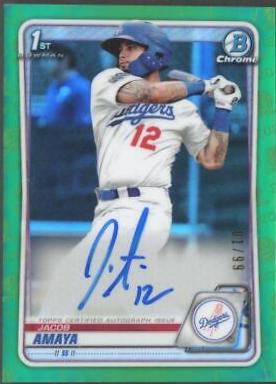 Jacob Amaya [Green Refractor] #CPA-JA