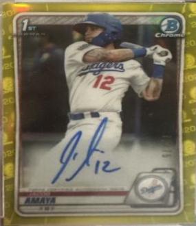 Jacob Amaya [Yellow Refractor] #CPA-JA