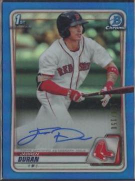 Jarren Duran [Blue Refractor] #CPA-JD