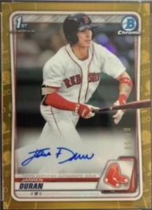 Jarren Duran [Gold Refractor] #CPA-JD