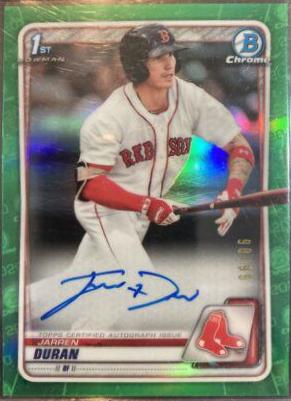 Jarren Duran [Green Shimmer] #CPA-JD