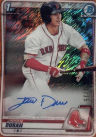 Jarren Duran [Orange Shimmer] #CPA-JD