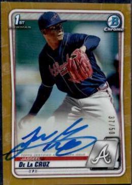 Jasseel De La Cruz [Gold Refractor] #CPA-JDC