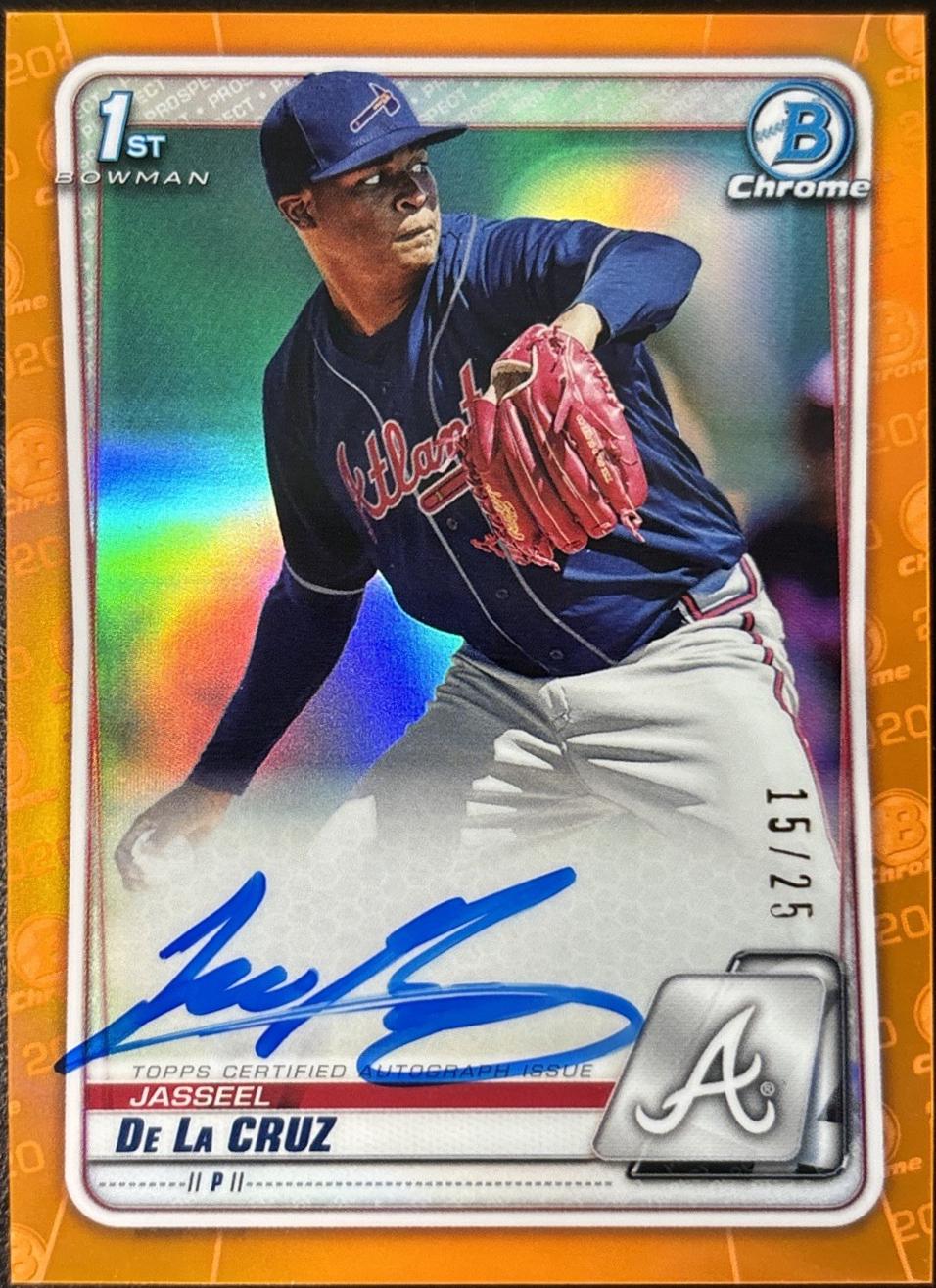 Jasseel De La Cruz [Orange Refractor] #CPA-JDC