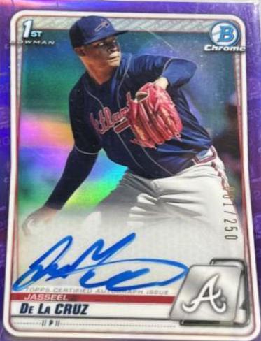 Jasseel De La Cruz [Purple Refractor] #CPA-JDC